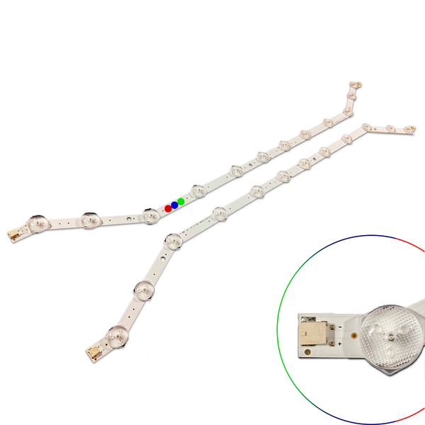 Kit Leds Compatible Samsung (12 Led) Un32h4303 / Un32h4303af - Reforzado en Aluminio.