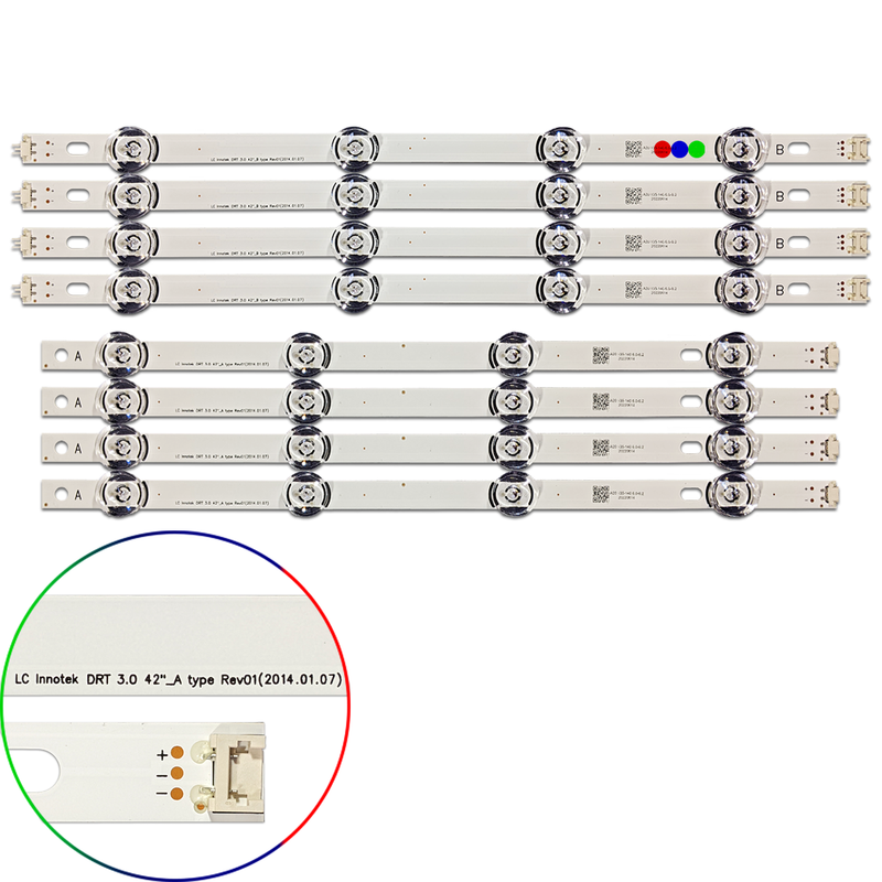 Kit Leds Compatible LG 42lb5550 -Reforzado en Aluminio.