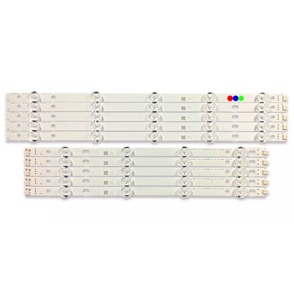 Kit Leds Compatible LG 42ln5300 / 42ln5400 / 42ln5700 - Pola - Reforzado en Aluminio.