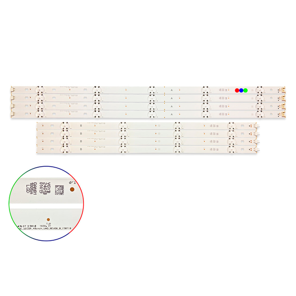 Kit Leds Compatible LG 49uh6030 - Reforzado en Aluminio.