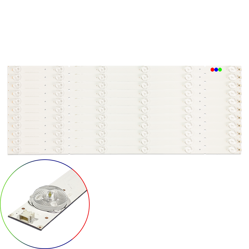 Kit Leds Compatible Hisense 50k20dg - Reforzado en Aluminio.