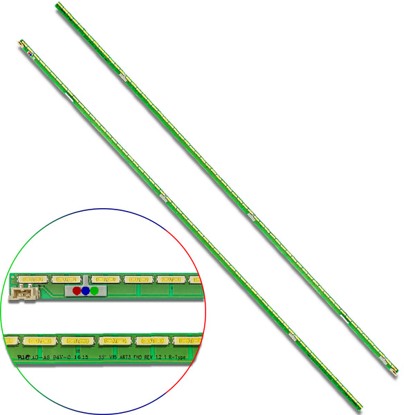 Kit Leds Compatible LG 55uh6030 / 55uh6030uc (2pines 60led) - Reforzado en Aluminio.