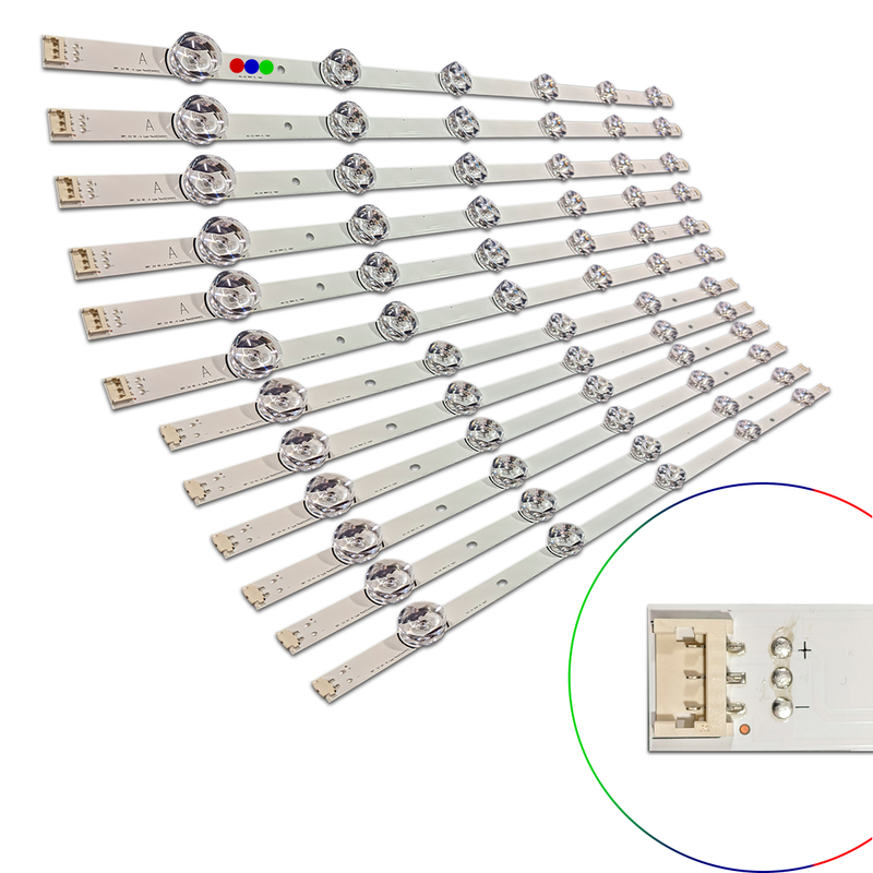 Kit Leds Compatible LG 60lf6500 - Aluminio, Nuevo.