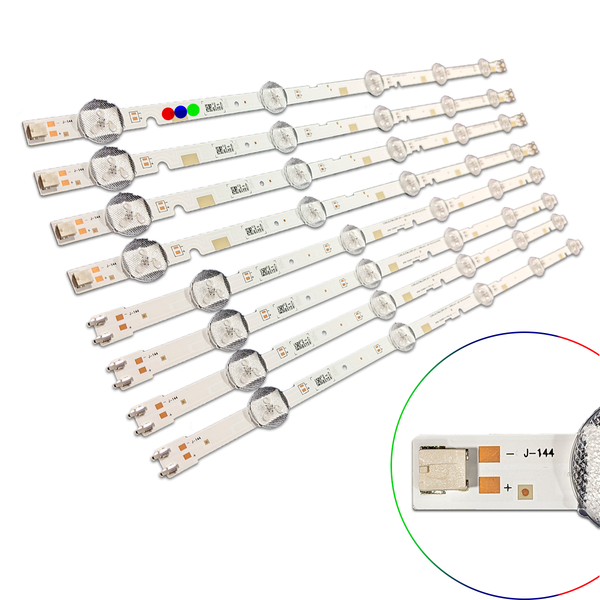 Kit Leds Compatible SAMSUNG Un49j5200 / Un49j5200af p13s24 - Reforzado en Aluminio.