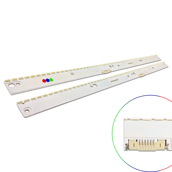 Kit Leds Compatible Samsung Un49ku6500 / Un49ku6500f 2t -Reforzado en Aluminio.