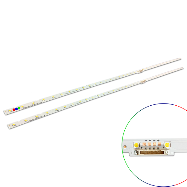 Kit Leds Compatible Samsung Un58nu7100 / Un58nu7100f (42led) - Aluminio, Nuevo.