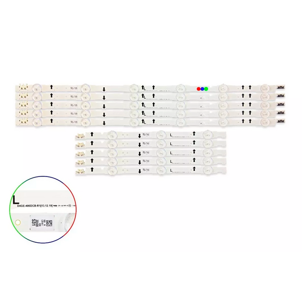 Kit Leds Compatible Samsung Un40h5550 / Un40h5550af - Reforzado en Aluminio.