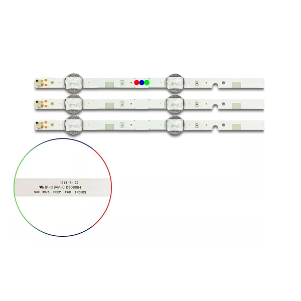 Kit Leds Compatible Samsung Un40m5300 / Un40m5300af - Reforzado en Aluminio.