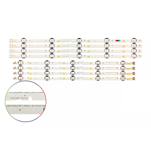 Kit Leds Compatible Samsung Un50j5200 / Un50j5200af P13s24 - Reforzado en Aluminio.