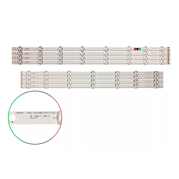 Kit Leds Compatible Samsung Un50fh5303 / Un50fh5303f - Reforzado en Aluminio.